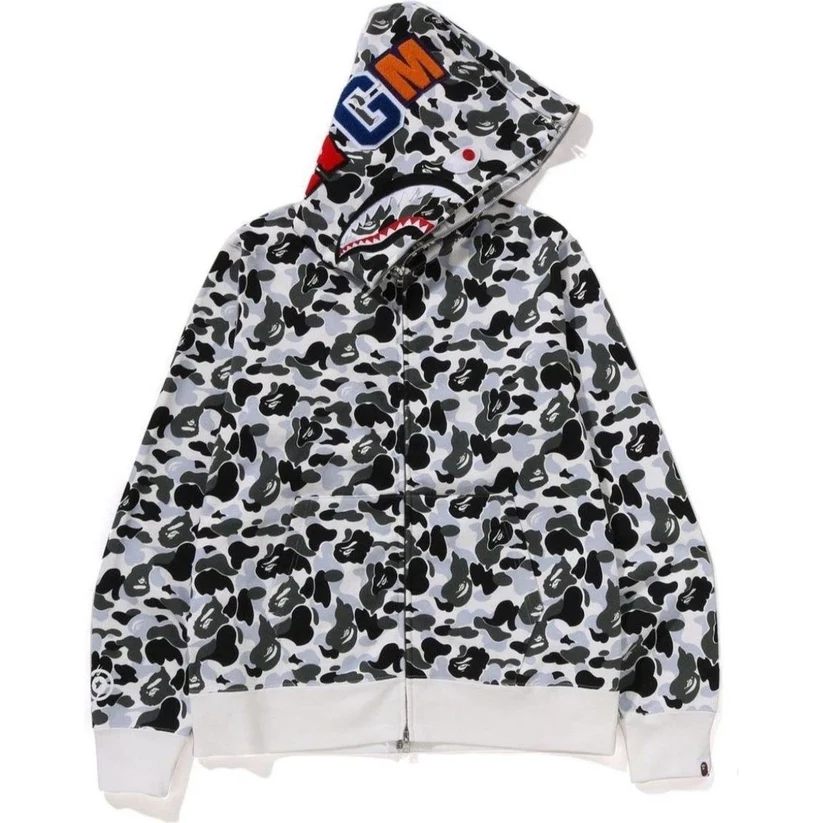 BAPE KYOTO SEPARATE SHARK FULL ZIP HOODIE Bape Kyoto Separate Shark Full Zip Hoodie