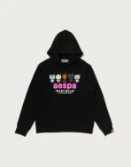 Bape X Aespa Baby Milo Pullover Hoodie Mens