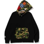 Bape ABC Camo Shark Full Zip Hoodie