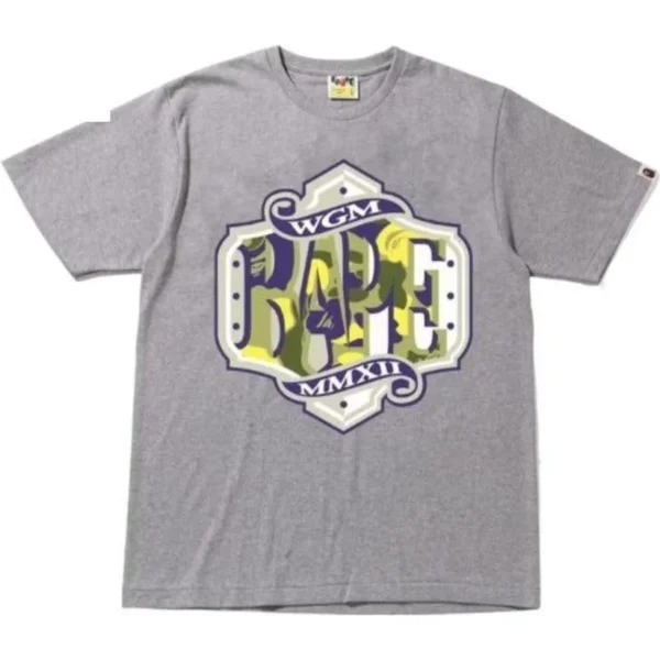 Bape Archive Graphic Tee #11 Gray