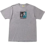 Bape Archive Graphic Tee #13 Gray