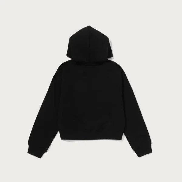 Bape Camo Lace Patch Boxy Cropped Pullover Hoodie Ladies