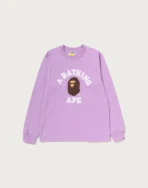 Bape College LS Tee Ladies