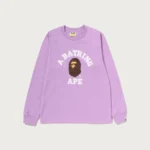 Bape College LS Tee Ladies
