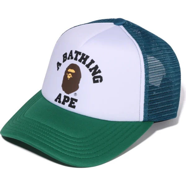 Bape College Mesh Cap Mens - Green
