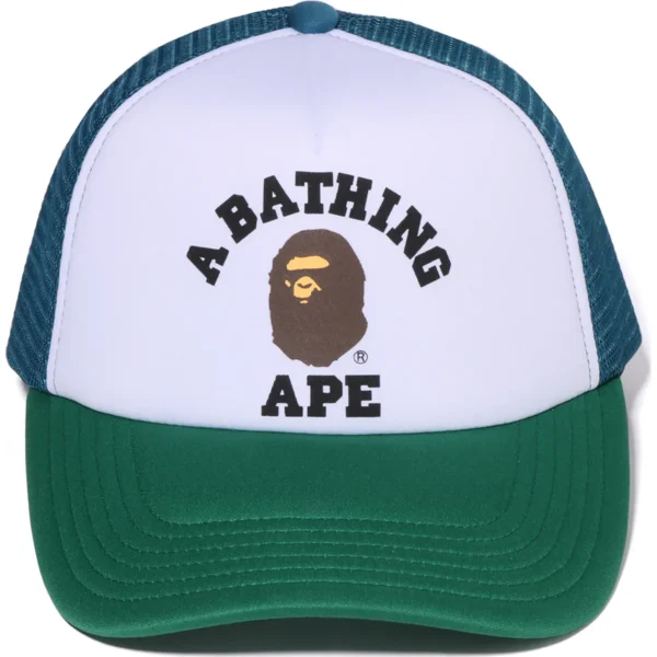 Bape College Mesh Cap Mens - Green