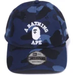 Bape Color Camo College New Era 9TWENTY Cap Mens - Blue