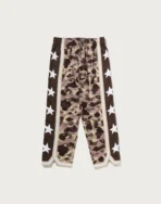 Bape Color Camo Mesh High Relaxed Fit Pants Mens