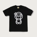 Bape Crystal Stone Big Baby Lisa Tee Ladies