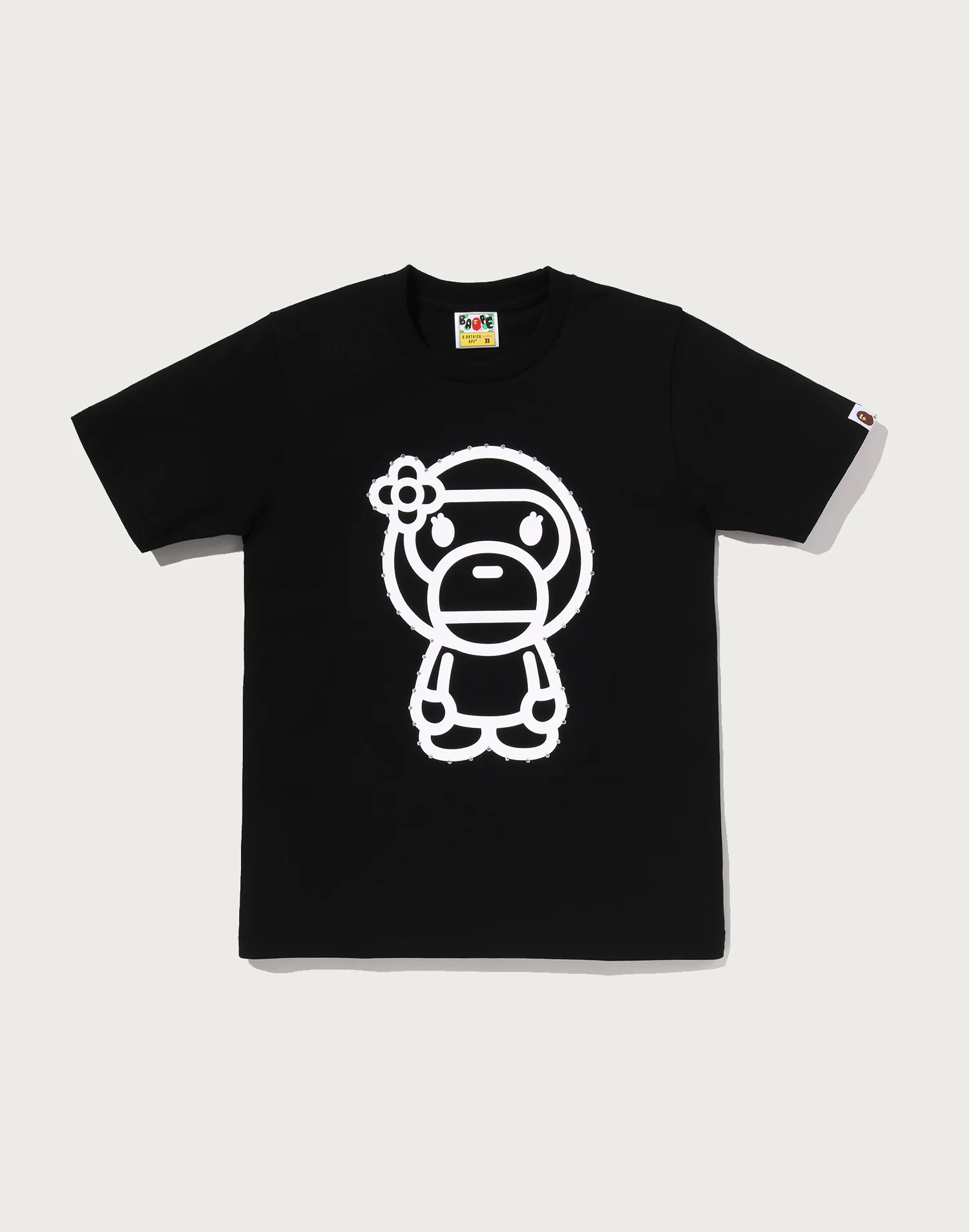 Bape Crystal Stone Big Baby Lisa Tee Ladies Bape Crystal Stone Big Baby Lisa Tee Ladies
