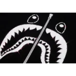 Bape Crystal Stone Shark Tee Ladies-Black