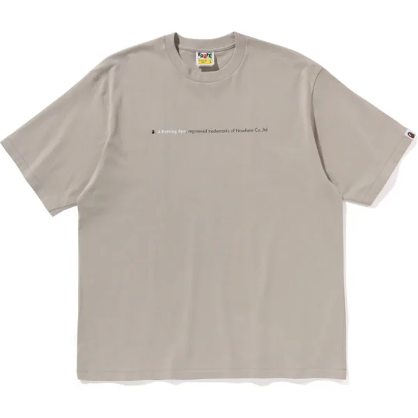 Bape Highlight Logo Relaxed Fit Tee Mens-Beach
