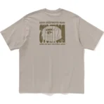 Bape Highlight Logo Relaxed Fit Tee Mens-Beach