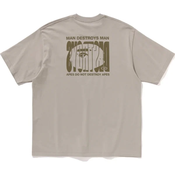 Bape Highlight Logo Relaxed Fit Tee Mens-Beach