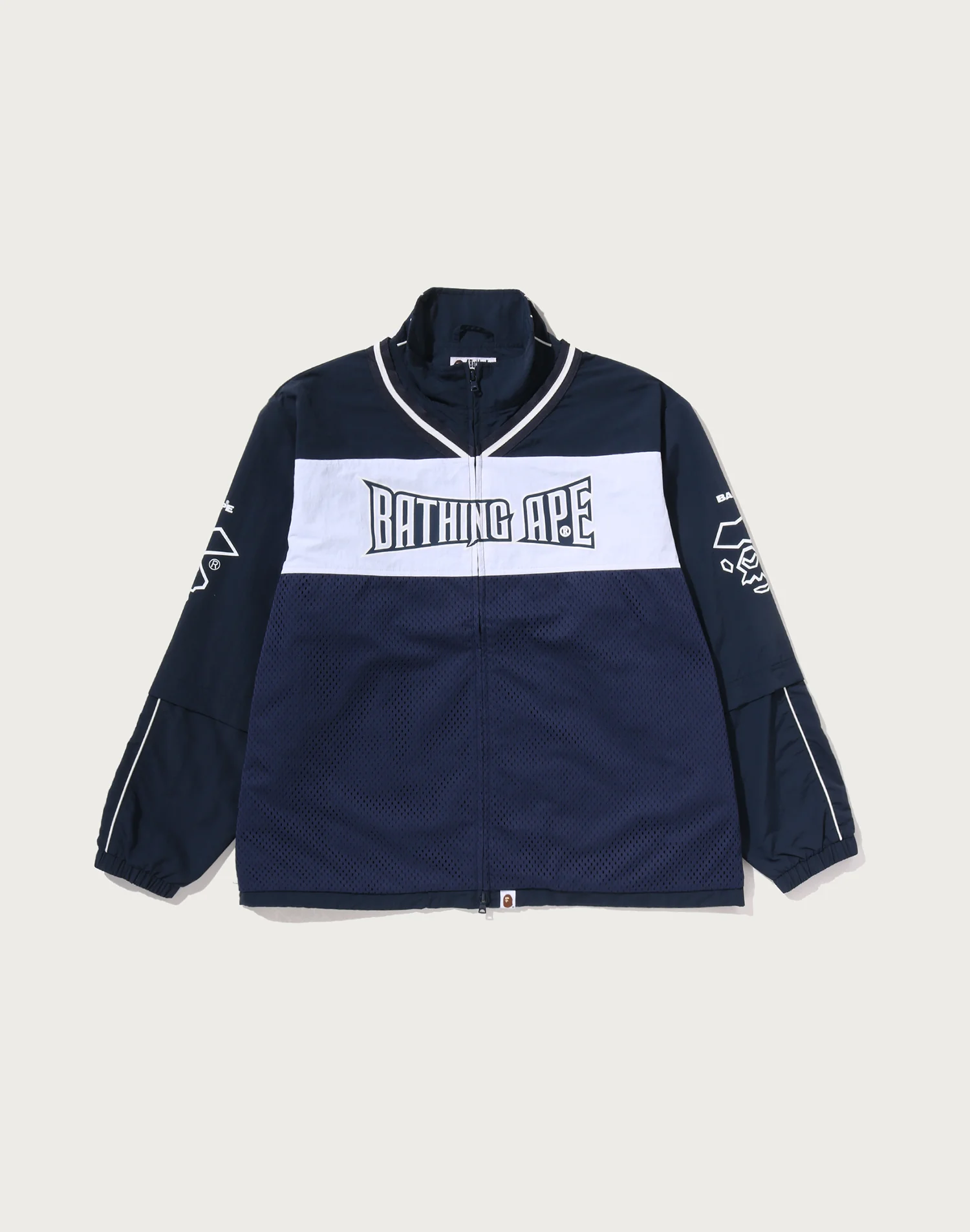 Bape Layered Track Jacket Mens Bape Layered Track Jacket Mens
