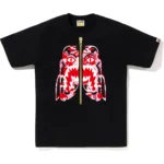 Bape Lothing ABC Camo Tiger Tee Mens-Black