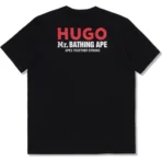 Bape Mr. Bathing Ape® X Hugo Logo Tee - Black