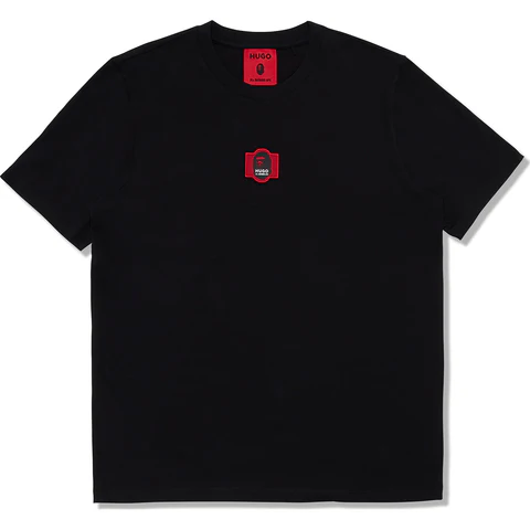 Bape Mr. Bathing Ape® X Hugo Logo Tee - Black
