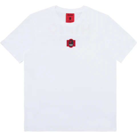 Bape Mr. Bathing Ape® X Hugo Logo Tee - White
