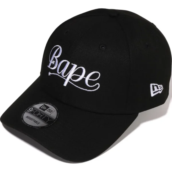 Bape New Era 9FORTY Cap Ladies - Black