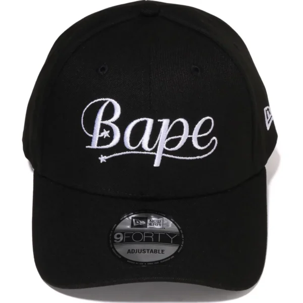 Bape New Era 9FORTY Cap Ladies - Black