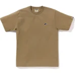 Bape Sta One Point Tee Mens-Beige