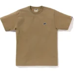 Bape Sta One Point Tee Mens-Beige