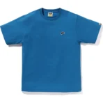 Bape Sta One Point Tee Mens-Blue
