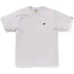 Bape Sta One Point Tee Mens-Grey