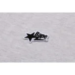 Bape Sta One Point Tee Mens-Grey
