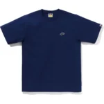 Bape Sta One Point Tee Mens-Navy