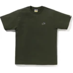 Bape Sta One Point Tee Mens-Olive Dark