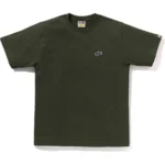 Bape Sta One Point Tee Mens-Olive Dark