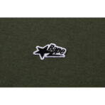 Bape Sta One Point Tee Mens-Olive Dark