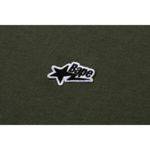 Bape Sta One Point Tee Mens-Olive Dark