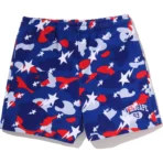 Bape Sta Strike Camo Sweat Shorts Ladies