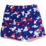Bape Sta Strike Camo Sweat Shorts Ladies