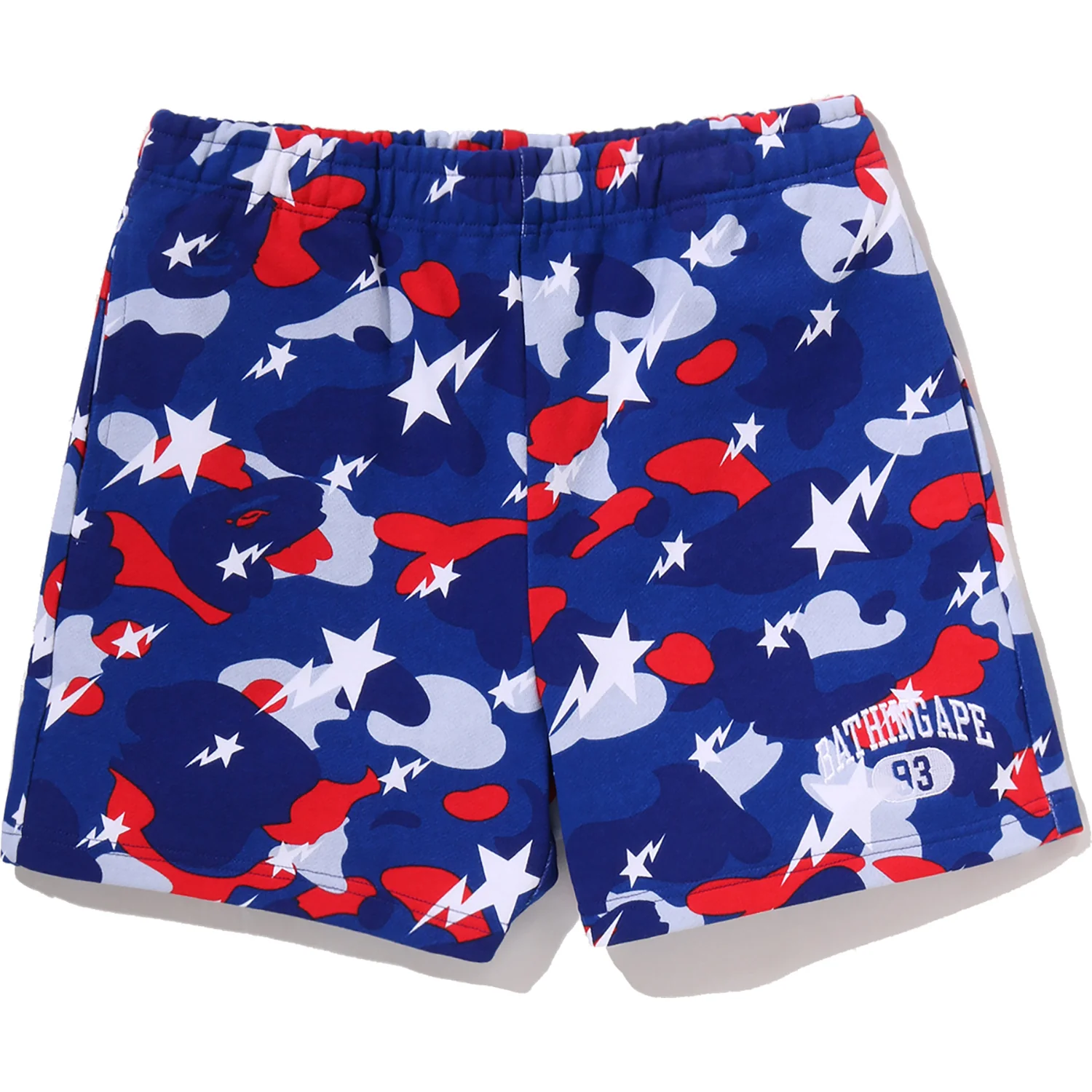 Bape Sta Strike Camo Sweat Shorts Ladies Bape Sta Strike Camo Sweat Shorts Ladies