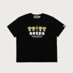 Bape X Aespa Baby Milo Lemonade Mini Tee Ladies