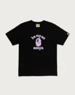 Bape X Aespa College Relaxed Fit Tee Mens