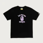 Bape X Aespa College Relaxed Fit Tee Mens