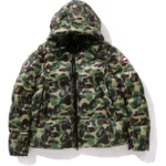 Bape X Canada Goose ABC Camo Crofton Puffer Jacket