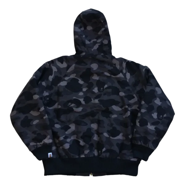 Bape X Carhartt Camo Jacket - Black