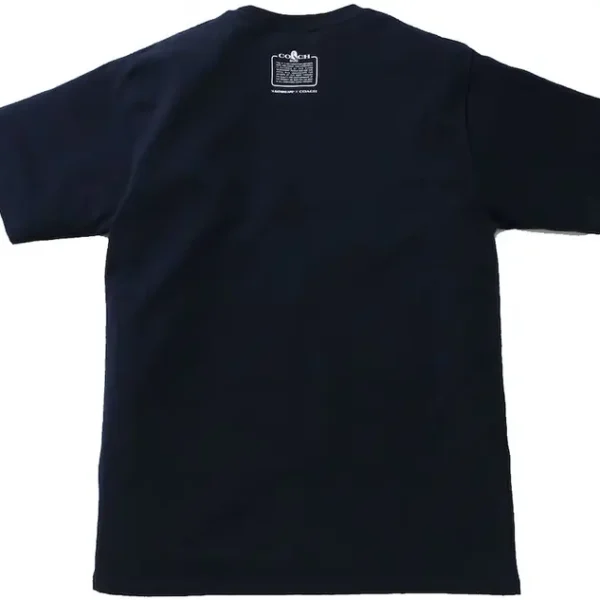Bape X Coach College Tee Navy