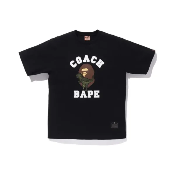 Bape X Coach Rexy Tee Black