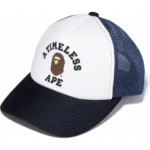 Bape X Jjjjound College Mesh Cap Mens - White