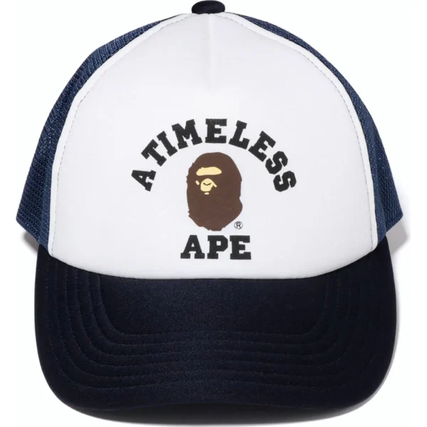 Bape X Jjjjound College Mesh Cap Mens - White