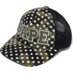 Bape X Joshua Vides Mesh Cap - Green