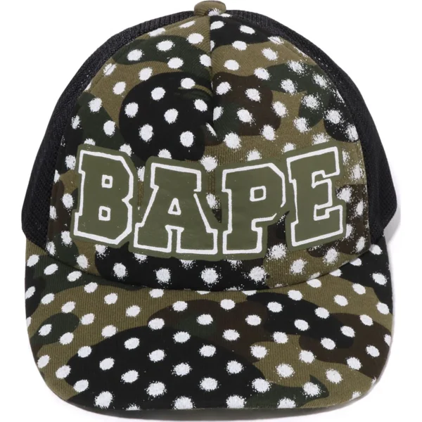 Bape X Joshua Vides Mesh Cap - Green