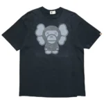 Bape X Kaws Baby Milo Tee - Black